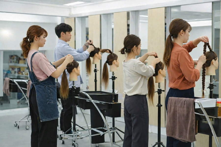 Tuyển Sinh Khóa Học Cắt Tóc Chuyên Nghiệp | Học Viện Tóc Quốc Tế TN